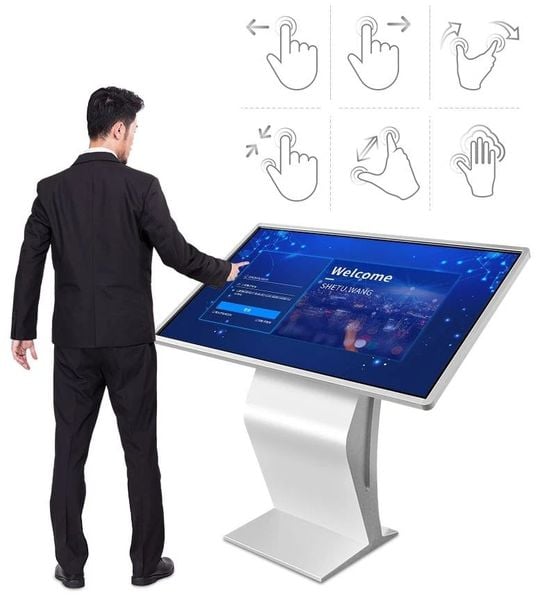 Kiosk touch mượt mà như điện thoại

