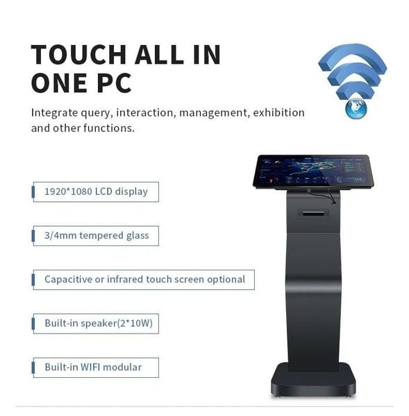 Tích hợp tất cả vào kiosk