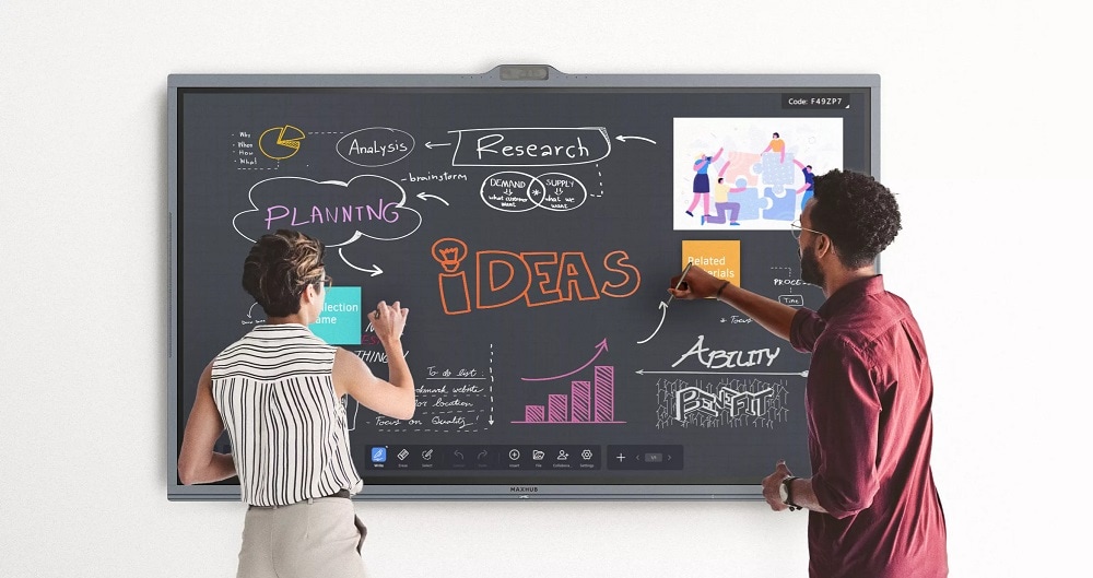 Maxhub V6 Viewpro Brainstorming Hiệu Quả