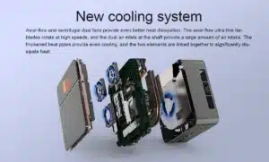 F5M sở hữu hệ thống tản nhiệt vô cùng tốt 