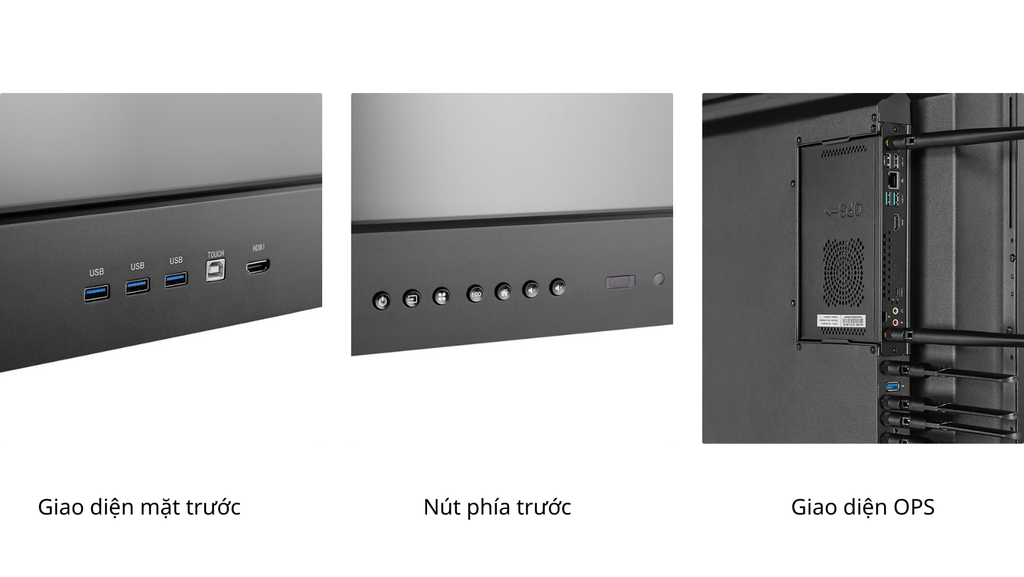 Màn hình tương tác đa dạng